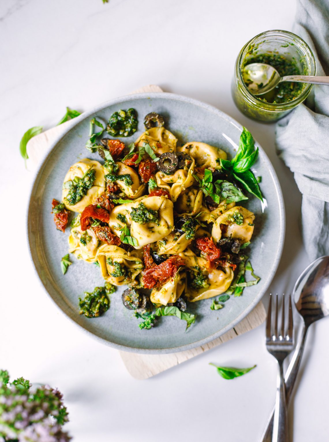 Veganer Tortellini-Salat